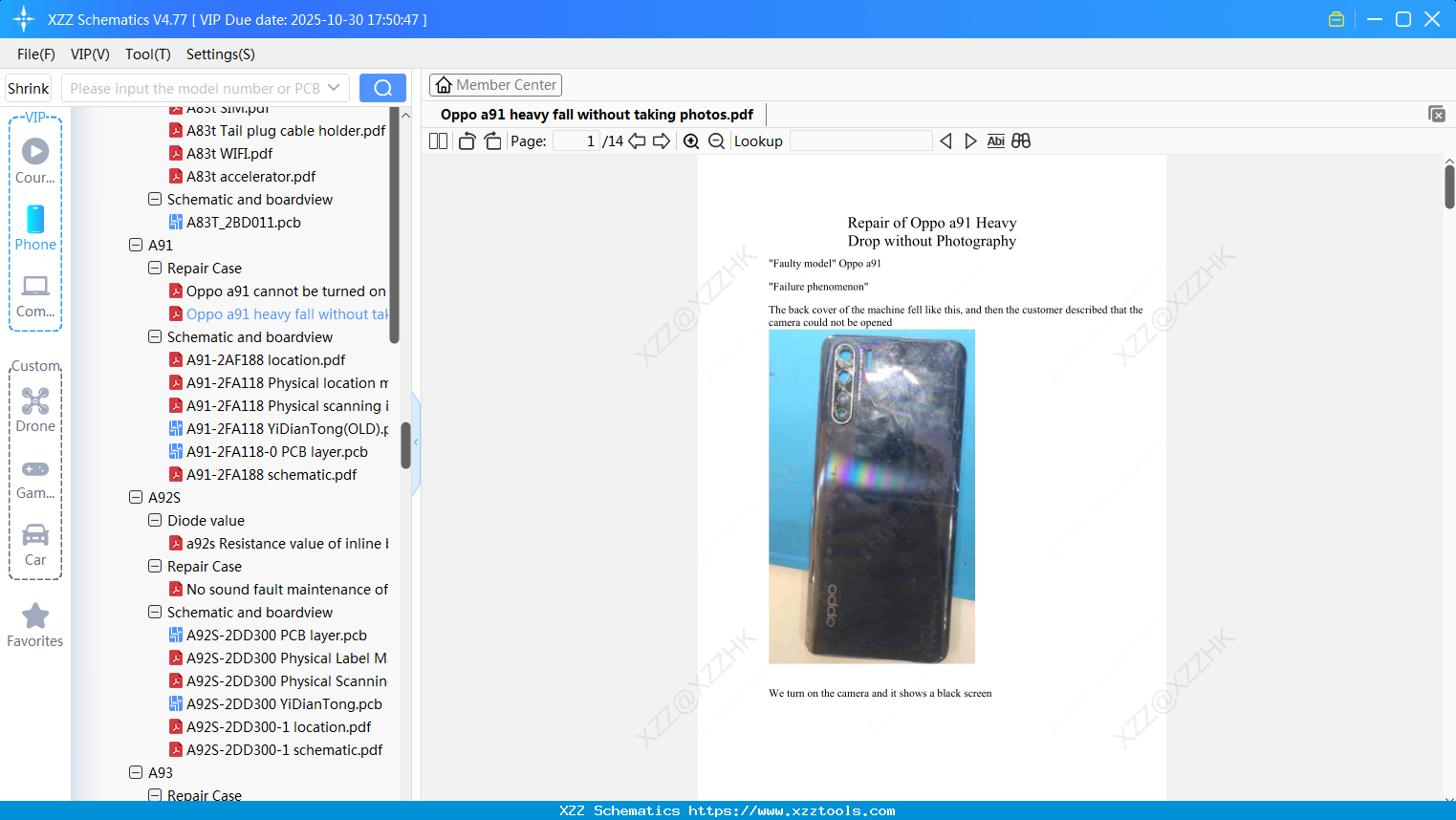 Oppo A91 Heavy Fall Without Taking Photos